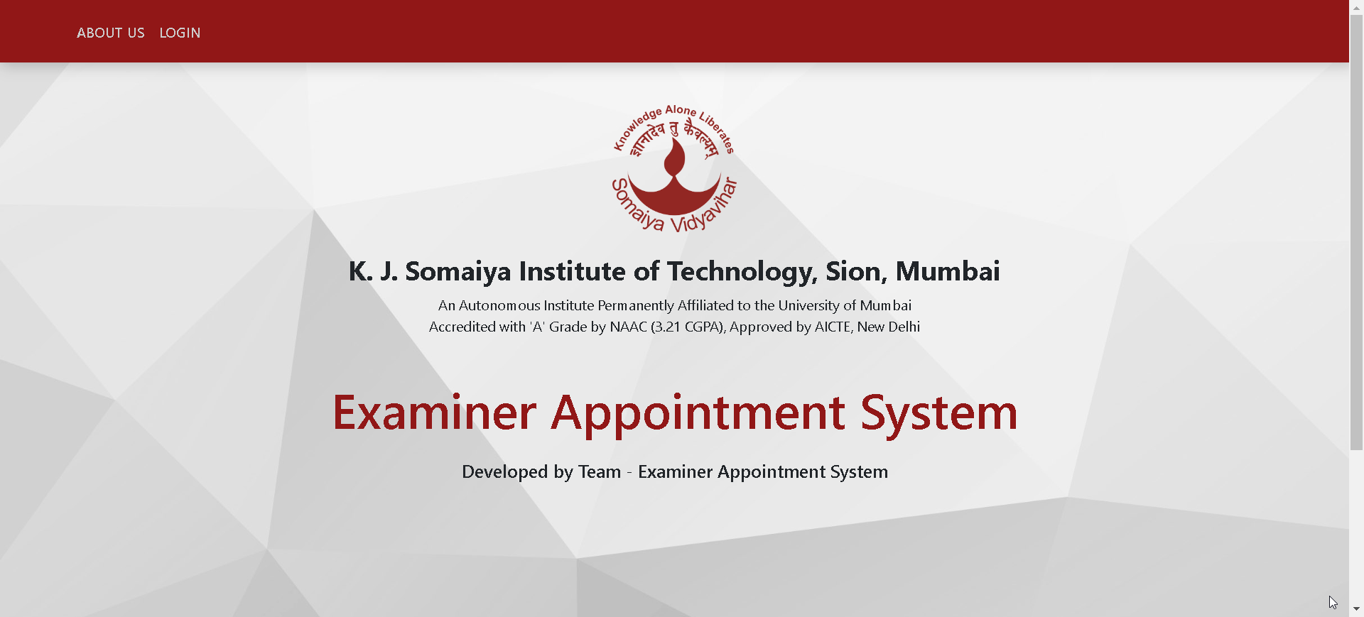 Examiner Appointment System